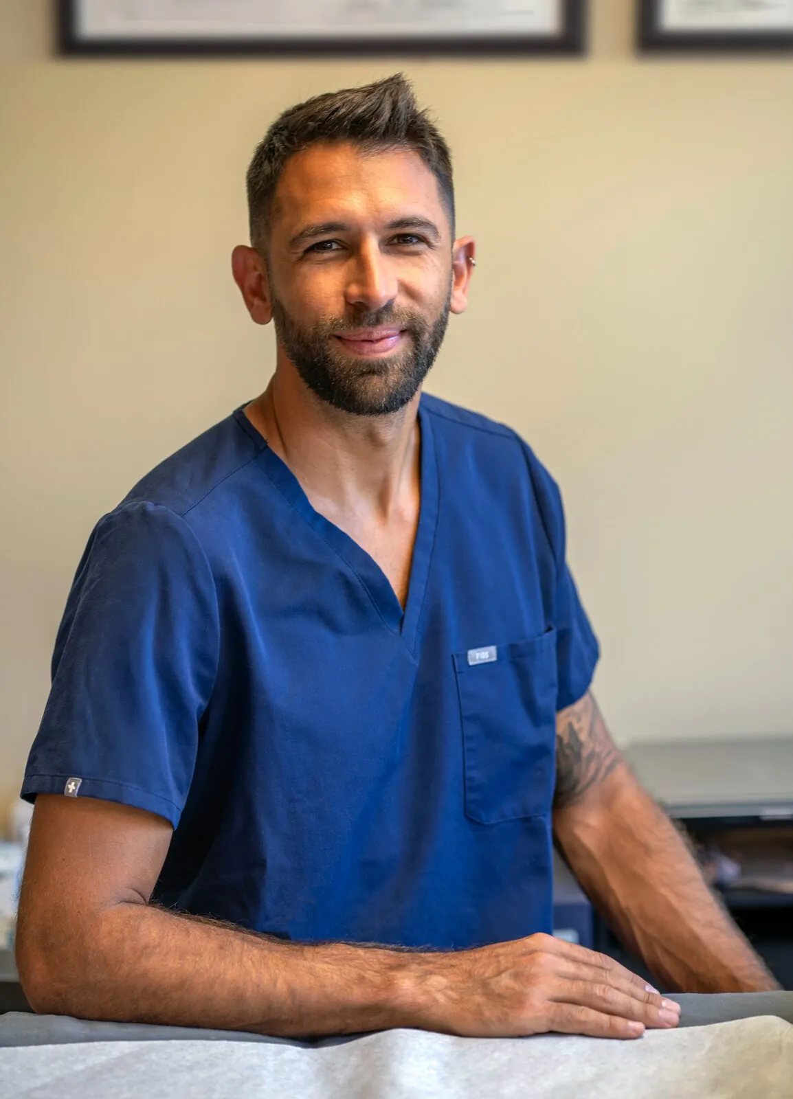 Guy H. Catz, PT, DPT, at his West Los Angeles office